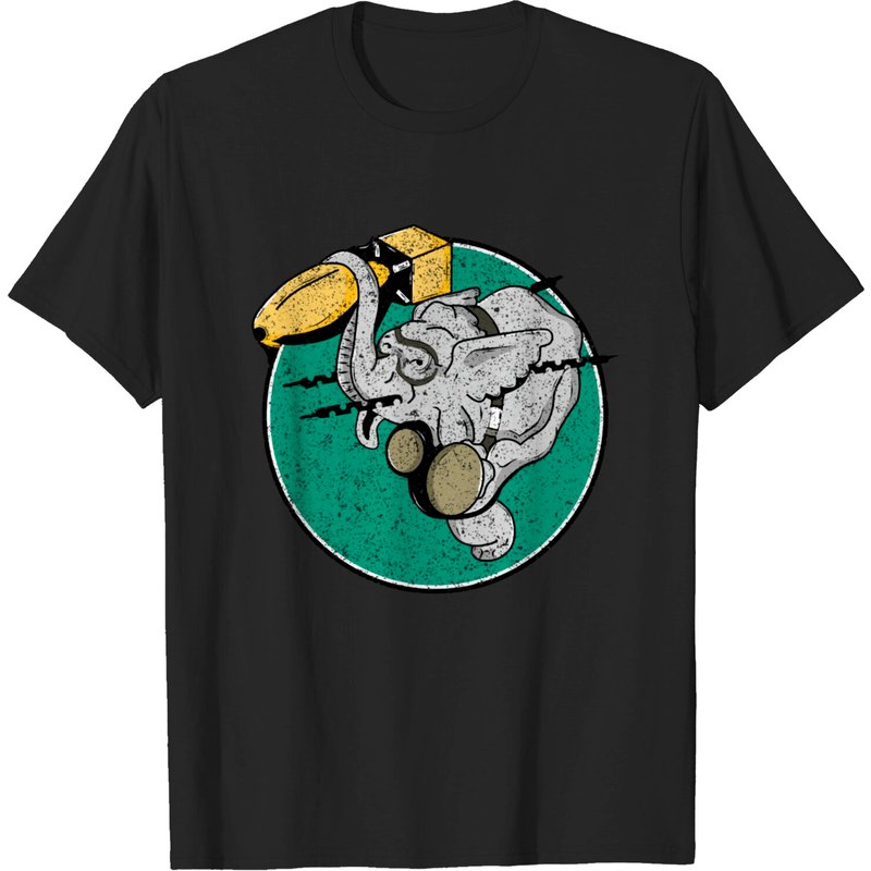 T-shirt Distressed du 404e Escadron de Bombardement de la Seconde Guerre mondiale — T-shirts pour hommes