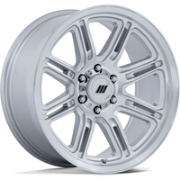 Roues Pro Comp PA206 Snare Argent Mécanisé 16x8 5x127 — Roues et jantes