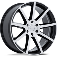 Roues Petrol PE007 P6E Machined Black - 20x9.5 - 6x135 - 30 Offset — Roues et jantes