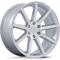 Petrol PE007 P6E Machined Silver Wheels - 20x9.5 - 6x135 - 30 Offset