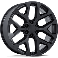 Performance Replicas PR177 Satin Black 22x9 Rims 6x139.7 Bolt Pattern