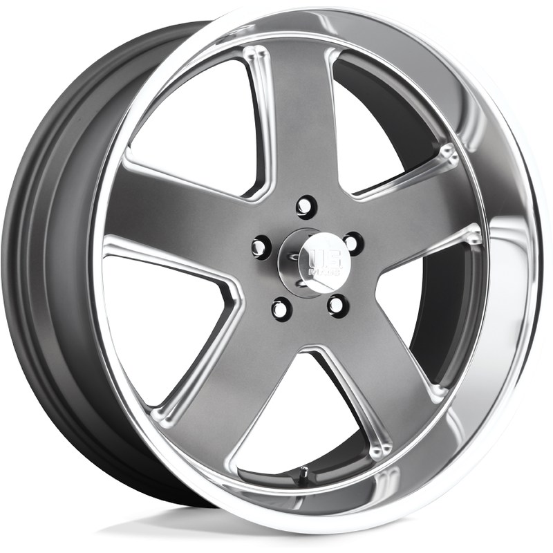 US Mag U118 Hustler Matte Gunmetal Wheels - 22x11 - 5x115 — Wheels & Rims