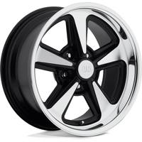 Jantes US Mag U304 Bandit Noir Machiné 18x8 5x114.3 — Roues et jantes