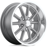 US Mag U720 Torque Matte Gunmetal Wheels - 18x7, 5x114.3 — Wheels & Rims