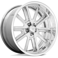 American Racing VN407 Cobra Polished Two-Piece Wheels 17x7 — Wheels & Rims