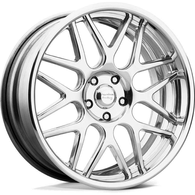 American Racing VN430 Two-piece Polished Wheels - 18x8 - 5x120.65 — Wheels & Rims