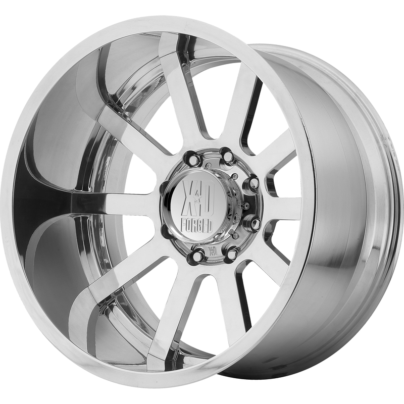 XD Series XD402 Syndicate Polished Wheels - 22x12 - 8x165.1 — Wheels & Rims