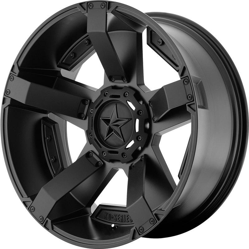 XD Series XD811 Rockstar II Satin Black Wheels 18x9 5x127 0 Offset — Wheels & Rims