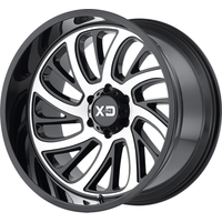 XD Series XD826 Surge Machined Black Wheels - 20x10 - 6x139.7