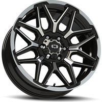 Vision Off Road 305 Rekluse Gloss Black Machined Face 20x10 Rims — Wheels & Rims