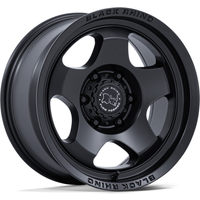 Black Rhino BR031 SOL Matte Black Wheels - 17x8, 5x114.3, 20 Offset