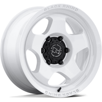 Black Rhino BR031 SOL White Wheels - 17x8, 5x114.3 Bolt Pattern