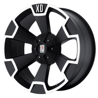 Roues XD Series XD803 Thump Noir Machiné - 18x9 - 5x120 - 35 Offset — Roues et jantes