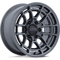 KMC KM732 Archer Gloss Gunmetal Wheels - 17x8.5 - 6x135 Bolt Pattern — Wheels & Rims