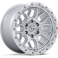 Fuel FC881 Surge Machined Silver Wheels - 17x9 - 5x127 Bolt Pattern