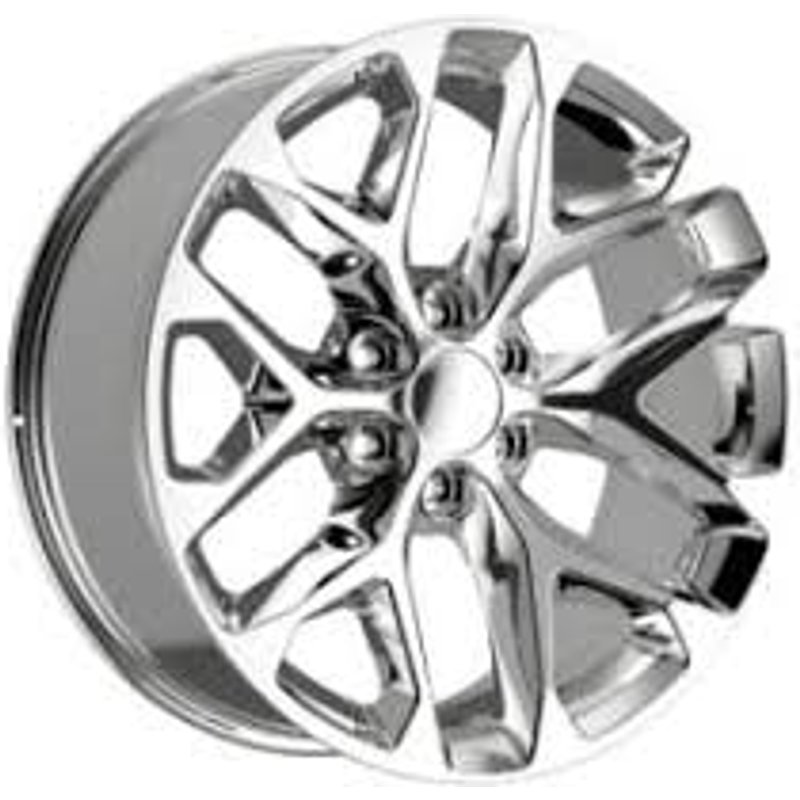 Roues OE Performance 176C Chrome - 22x9 - Motif de boulon 6x139.7 — Roues et jantes