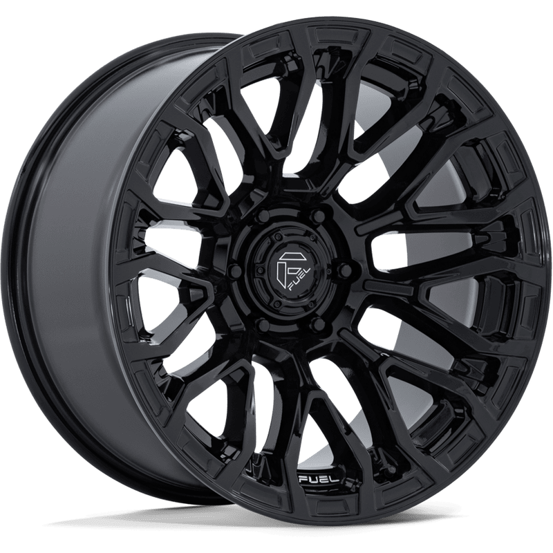 Fuel FC899 Chisel Gloss Black Wheels - 20x10 - 5x127 Bolt Pattern — Wheels & Rims