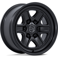 Black Rhino BR032 Echo Matte Black Wheels - 17x8.5 - 6x135