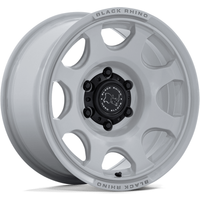 Black Rhino BR037 Tembo Grayspace 17x8.5 Wheels 5x127 Bolt Pattern