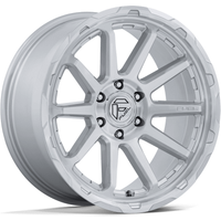 Fuel FC887 Circuit Machined Silver Wheels - 17x8.5 - 5x127 - 25 Offset