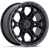 Fuel FC896 Heathen Gloss Black Gunmetal Lip 20x9 Rims