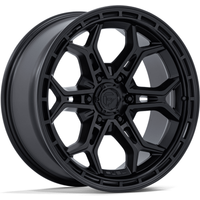 Fuel FC896 Heathen Matte Black Wheels - 20x9 - 6x135 Bolt Pattern