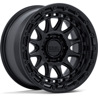 KMC Wheel KM556 Crux Blackout 17x8.5 5x127 0 Offset Rims