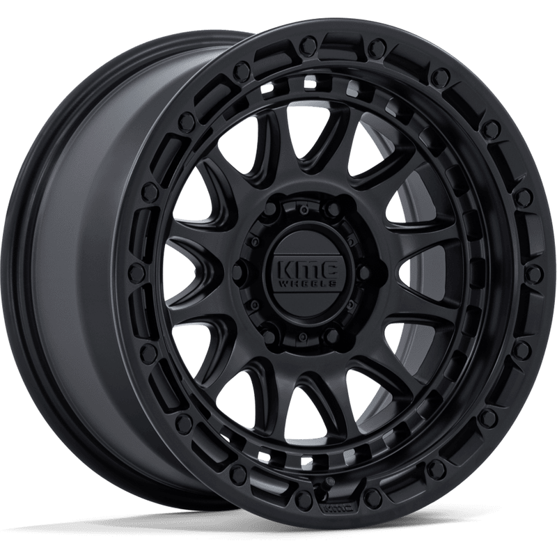 Jante KMC KM556 Crux Blackout 17x8.5 5x127 0 Offset — Roues et jantes