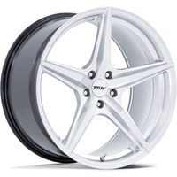 TSW TW007 Esprit Hyper Silver 18x10.5 Roues avec Motif de Boulons 5x114.3 — Roues et jantes