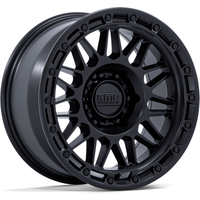 KMC Wheel KM555 Attack Matte Black - 17x8.5 - 5x127 - 0 Offset