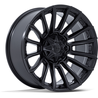Roues Fuel FC889 Blade Noir Mat - 20x10 - Motif de Boulon 6x135