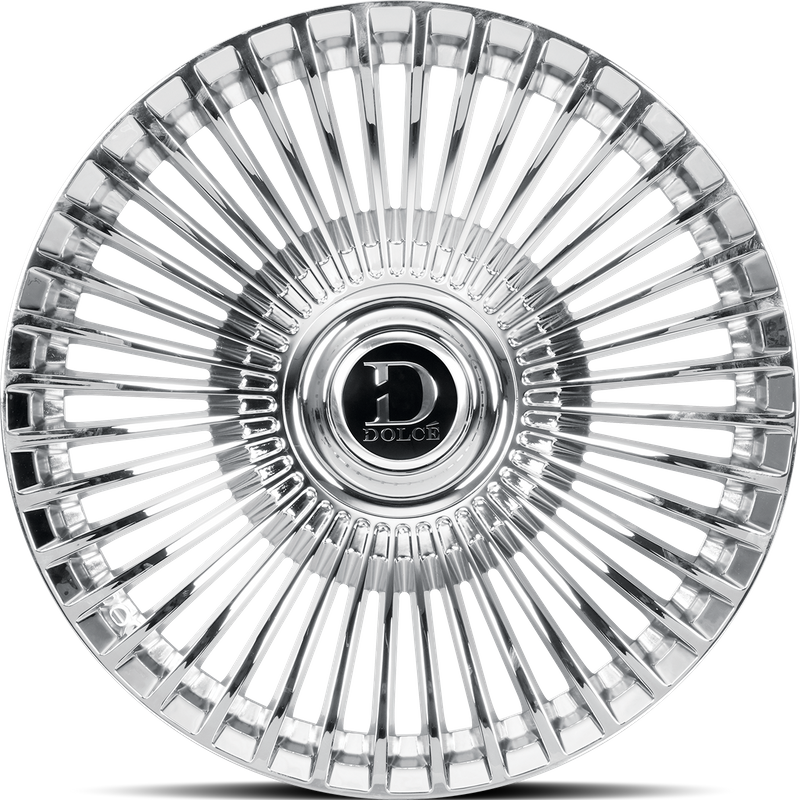 Dolce Luxury Trento Chrome Wheels - 20x9 - 5x108 Bolt Pattern — Wheels & Rims