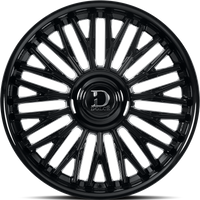 Roues Dolce Luxury Lusso Noir Brillant - 22x9.5 - Motif de boulon 6x135