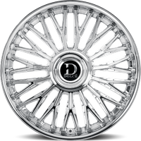 Dolce Luxury Lusso Chrome Wheels - 22x9.5 - 6x135 Bolt Pattern — Wheels & Rims