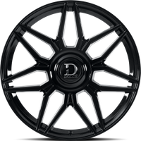 Dolce Luxury Verona Glossy Black Wheels - 22x9.5 - 6x135 Bolt Pattern