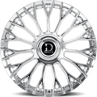 Dolce Luxury Roma Chrome Wheels - 22x9.5 - 6x135 Bolt Pattern