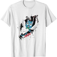 T-shirt Fairy Tail Happy pour hommes — T-shirts pour hommes