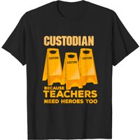 T-shirt pour hommes Custodian Janitor Cleaner Groundsman — T-shirts pour hommes