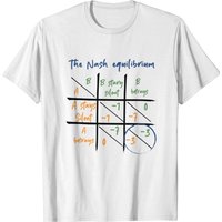 T-shirt Nash Equilibrium Théorie des Jeux pour Hommes — T-shirts pour hommes