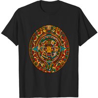Mayan Symbol T-shirt for Men in Black — Mens T Shirts