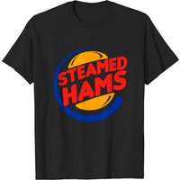 Steamed Hams Men's T-Shirt in Black