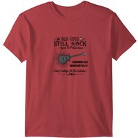 Old Guys Still Rocks T-shirt Vieilli à la Perfection pour Hommes — T-shirts pour hommes
