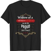 Widow of a Vietnam Veteran T-Shirt for Men — Mens T Shirts