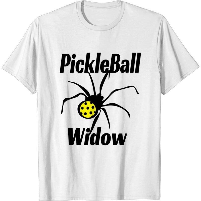 T-shirt Pickleball Widow 2 pour hommes en royal
