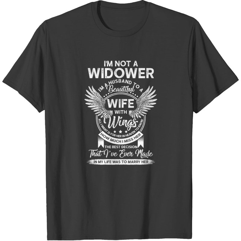 Je ne suis pas veuf, je suis mari à une belle femme T-shirt