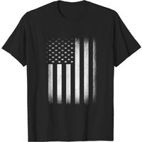 US Flag Distressed T-shirt for Men
