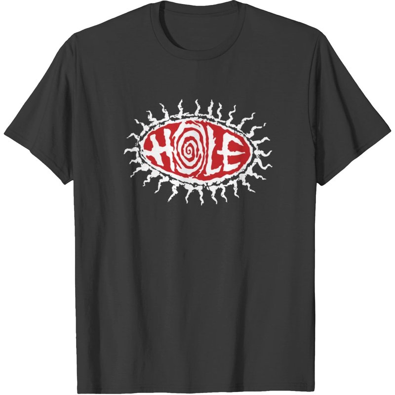 HOLE Grunge T-shirt for Men in Black — Mens T Shirts