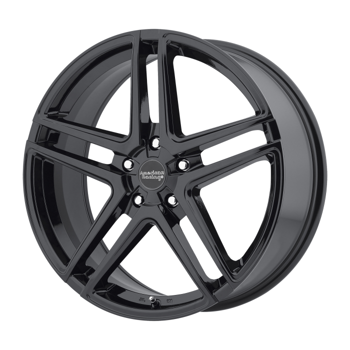 Jantes American Racing AR907 Noir Brillant 17x7,5 42mm Déport 5x120 BP