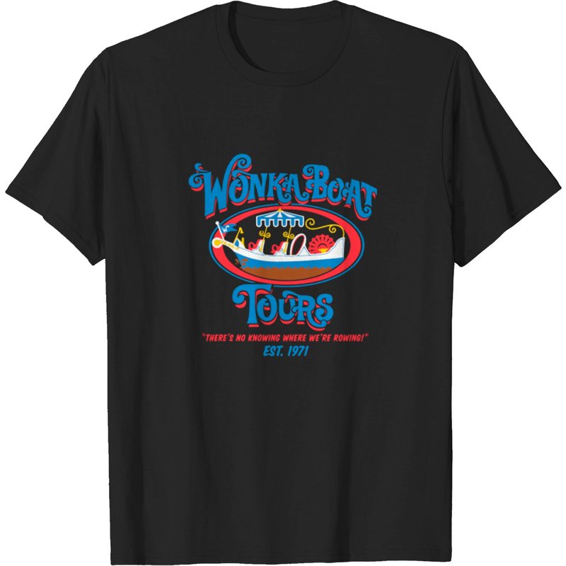 Wonka Boat Tours Men's T-shirt — Mens T Shirts