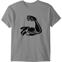 Bicep Muscle Arm Flex 1c T-shirt for Youth Sport — Mens T Shirts